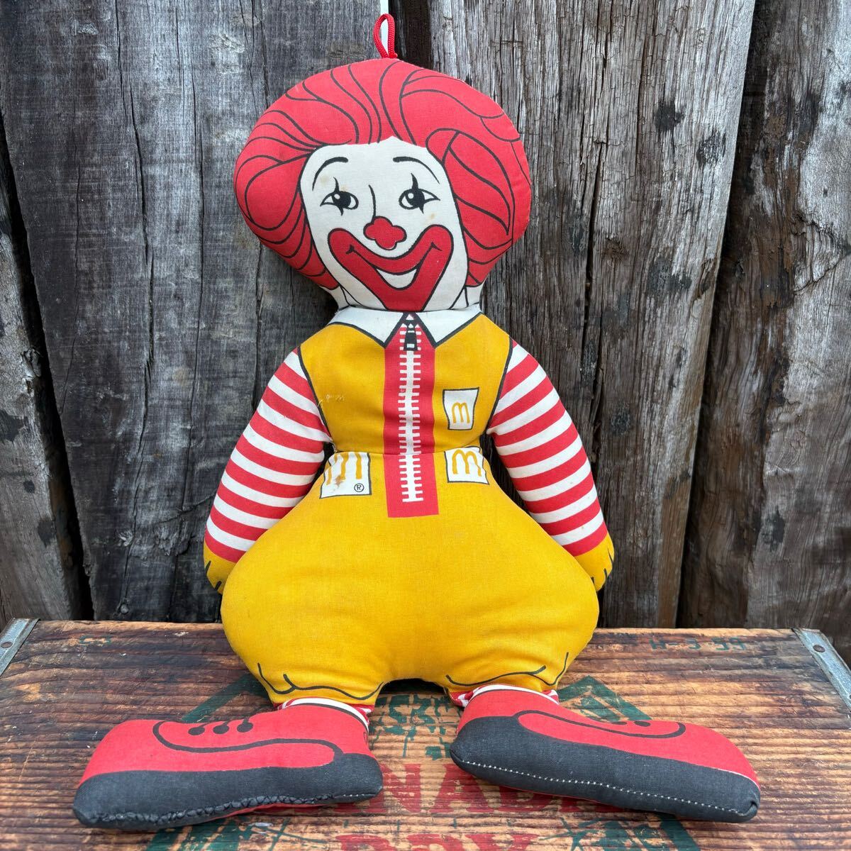 【1970s USA vintage】マクドナルド ピロードール ぬいぐるみ 1970s USA vintage】McDonald pillow doll マクドナルド ピロー