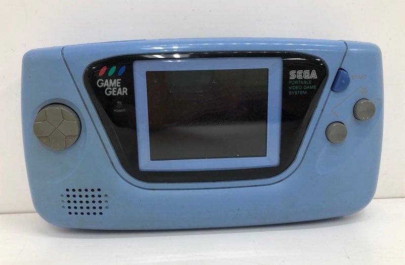 【ジャンク品】セガ SEGA ゲームギア GAME GEAR 本体 HGG-3210 BLUE ゲーム機 本体のみ 240920SK410274