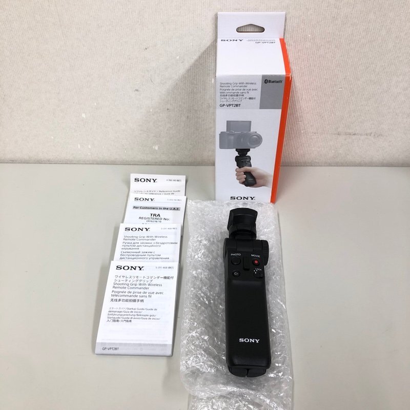 SONY ソニー ワイヤレスリモートコマンダー機能付 シューティンググリップ GP-VPT2BT 240909RM390023