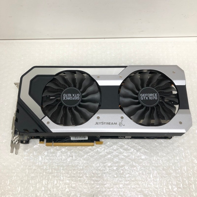 PALIT グラフィックボード GTX 1070 SUPER JETSTREAM 8G GDDR5 241007SK100640