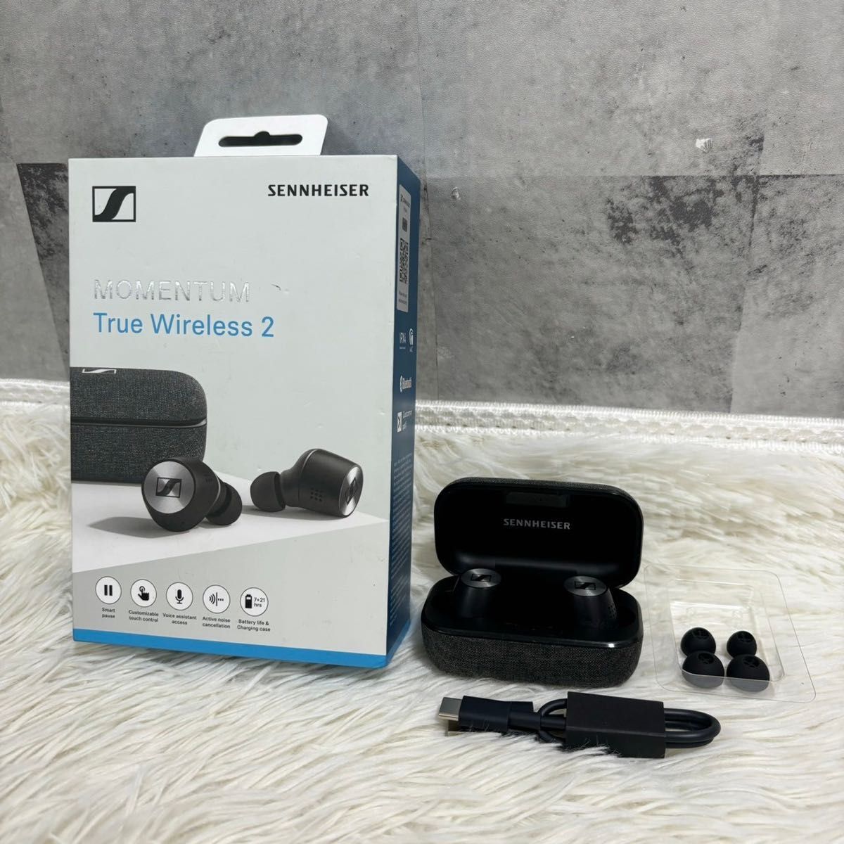 Sennheiser Momentum True Wireless 2 M3IETW2ブラック ゼンハイザー