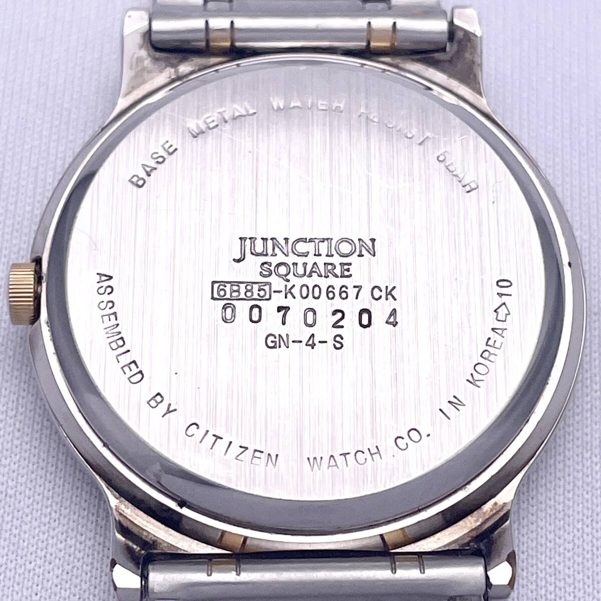 CITIZEN シチズン VEGA JUNCTION SQUARE 6B85-K00667 腕時計 CITIZEN シチズン VEGA JUNCTION SQUARE 6B85-K00667 腕時計