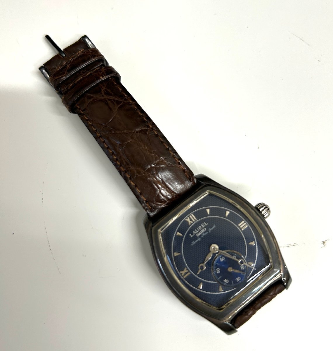 SEIKO LAUREL セイコー ローレル ネイビー文字盤 4S15-0020|時計 SEIKO LAUREL セイコー ローレル ネイビー文字盤 4S15-0020|時計