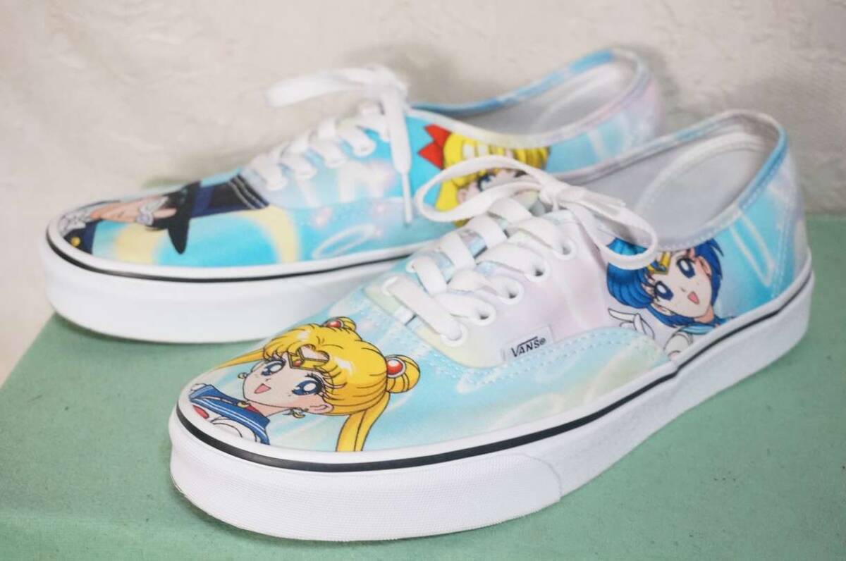 美品 美少女戦士セーラームーン × VANS バンズ AUTHENTIC 