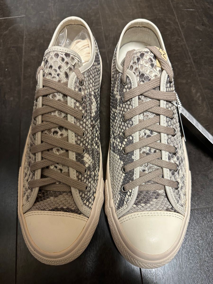 新品　visvim SKAGWAY LO NATURAL 10 PYTHON F.I.L Exclusive
