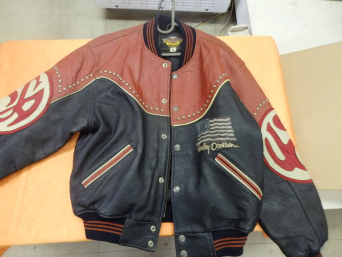 HARLEY DAVIDSON　レザージャケット　ハーレーダビットソン　皮ジャン　送料無料