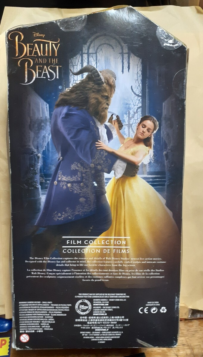 新品未開封 映画 美女と野獣 実写版 エマ・ワトソン フィギュア 新品未開封 映画 美女と野獣 実写版 エマ・ワトソン フィギュア