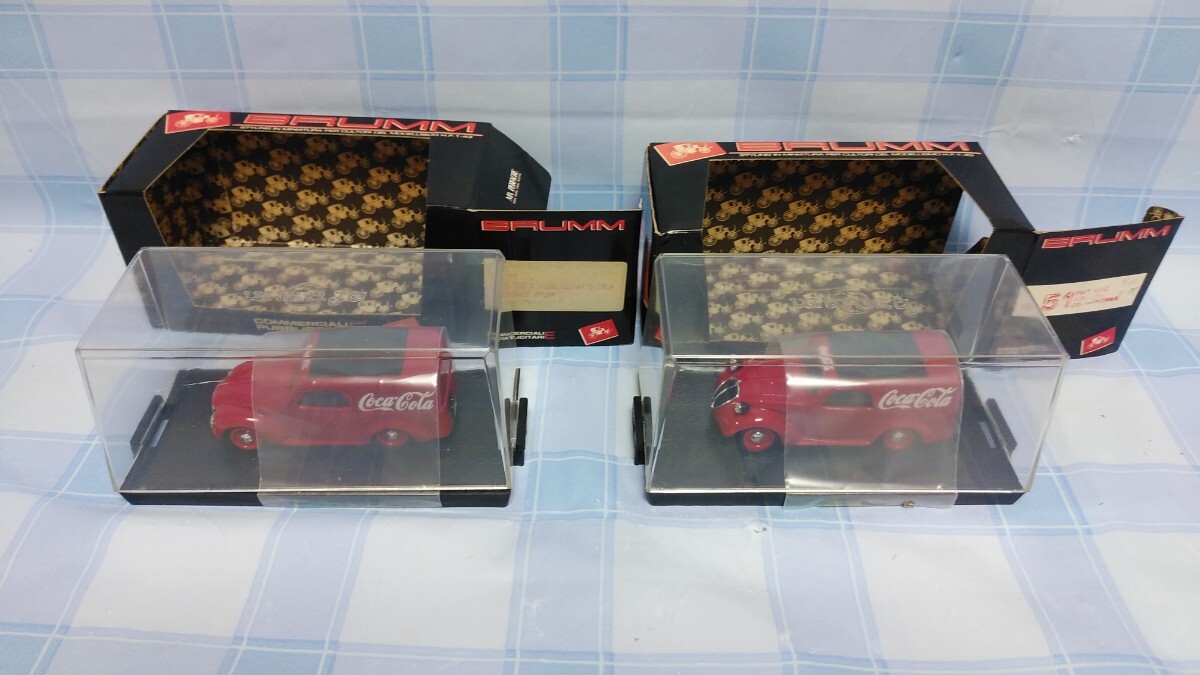 BRUMM 1/43 Fiat 500C ブルム　フィアット　激レア　ミニカー　コカコーラ