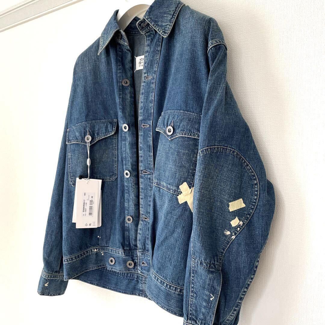 マルジェラ 24SS DISTRESSED デニムジャケット 亀梨和也 橋本環 マルジェラ 24SS DISTRESSED デニムジャケット 亀梨和也 橋本環