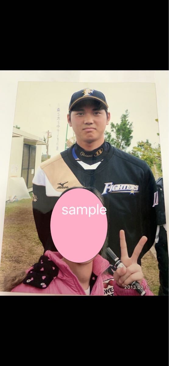 2013年 日本ハム 大谷翔平 直筆サイン色紙 ルーキーイヤー 日本ハム 大谷翔平直筆サイン色紙 2013年 ルーキーイヤー写真5枚