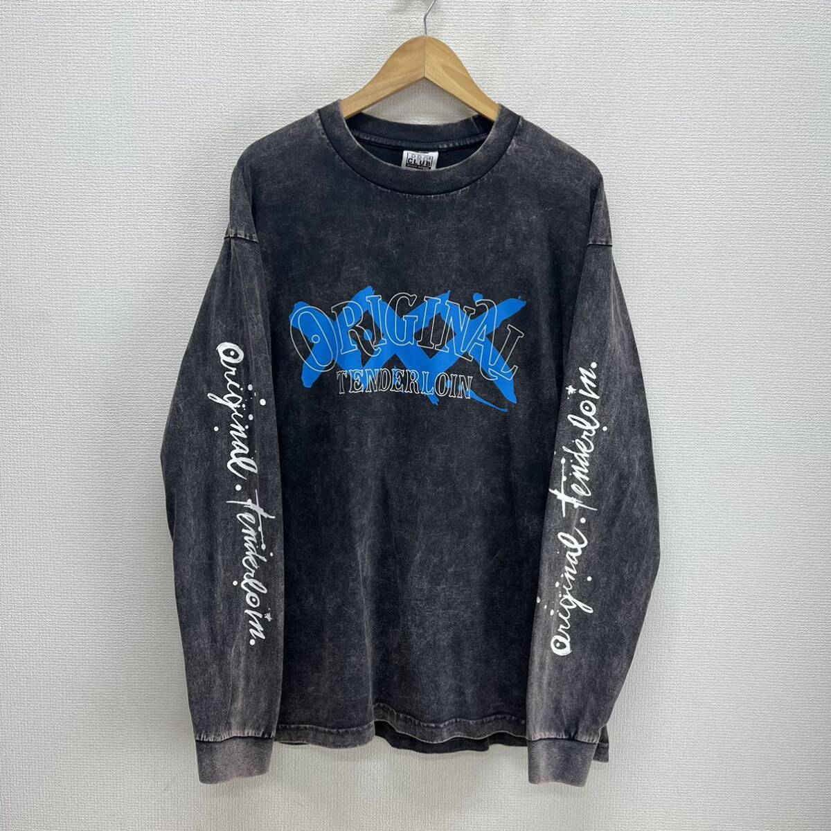 TENDERLOIN テンダーロイン 19SS TEE L/S ACID WASH XXX TENDERLOIN テンダーロイン 19SS TEE L/S ACID WASH XXX