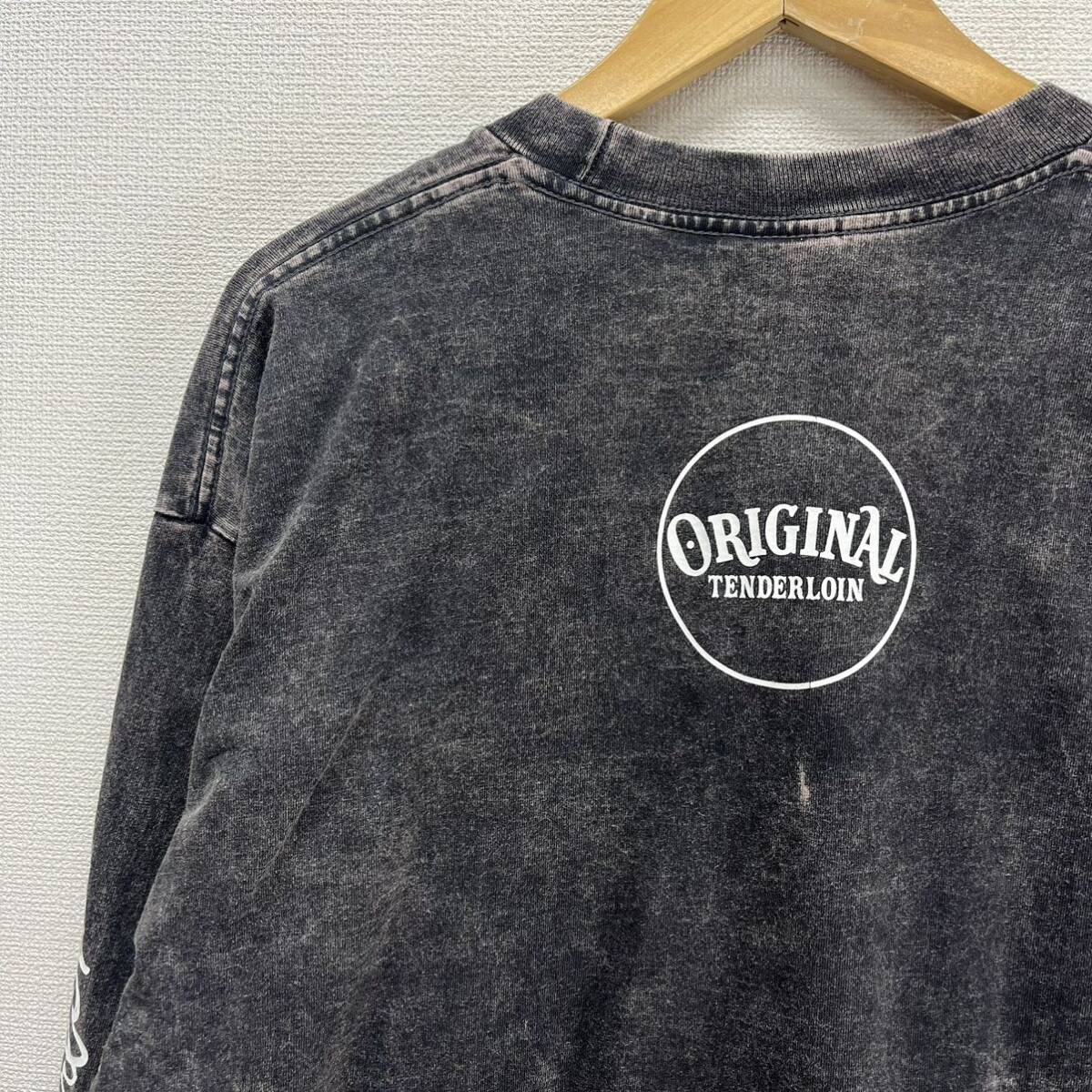 TENDERLOIN テンダーロイン 19SS TEE L/S ACID WASH XXX TENDERLOIN テンダーロイン 19SS TEE L/S ACID WASH XXX
