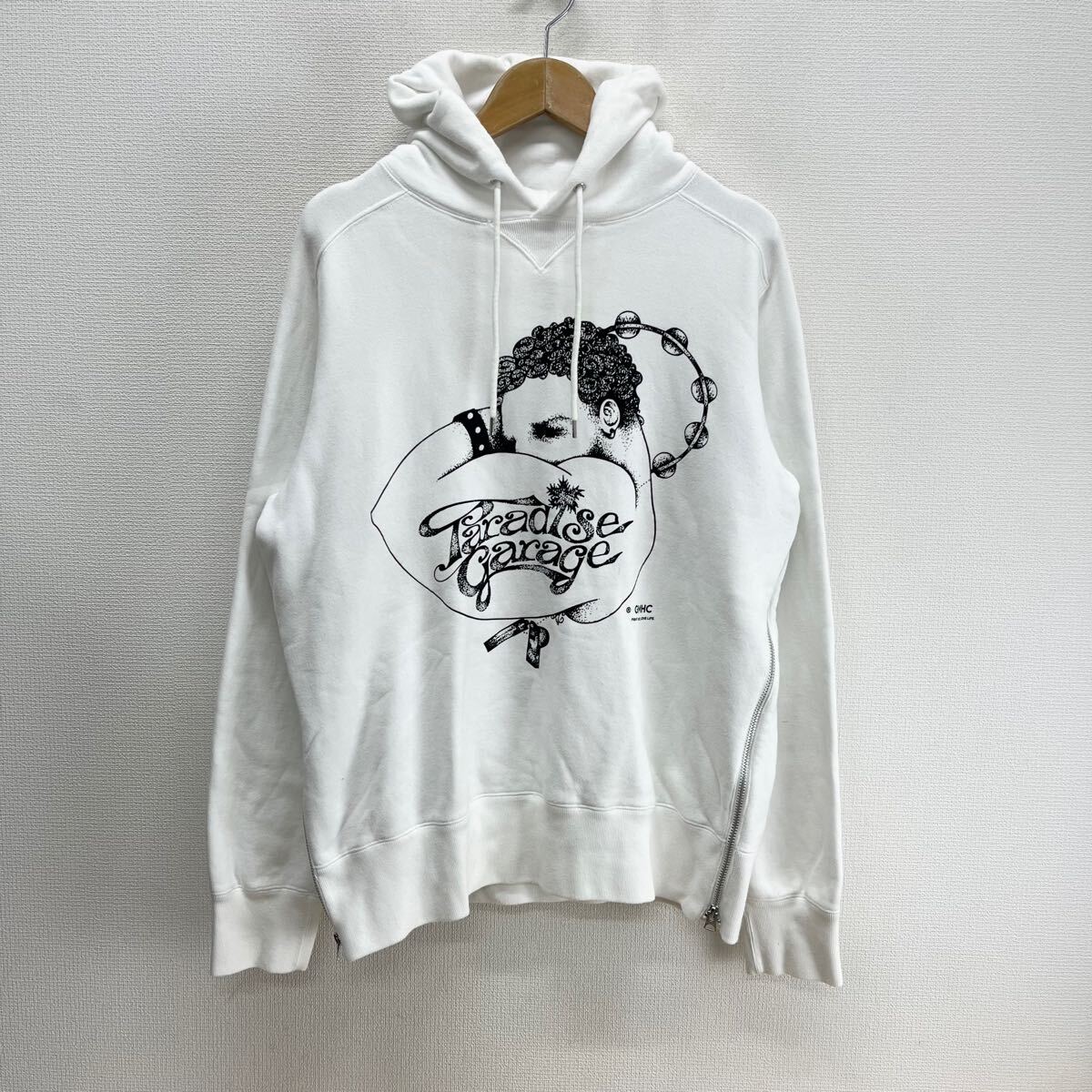 sacai サカイ 18-02007M Paradise garage hoodie with zipper sacai サカイ 18-02007M Paradise garage hoodie with zipper