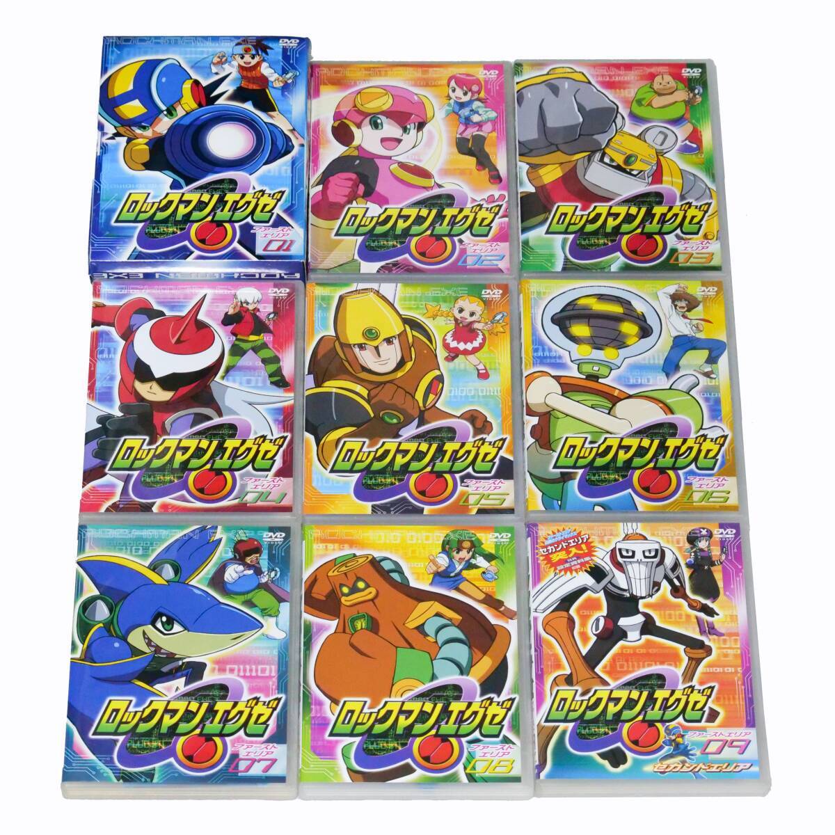 ロックマンエグゼ ファーストエリア 1~9 DVD 全9巻セット