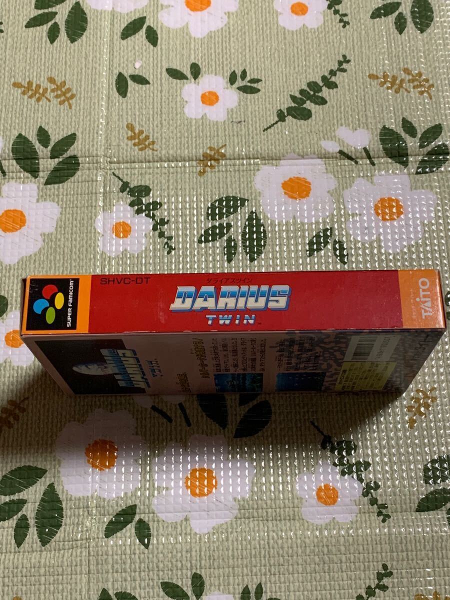 ダライアスツイン SFC スーパーファミコン 箱取説 動作確認済み ダライアスツイン SFC スーパーファミコン 箱取説 動作確認済み