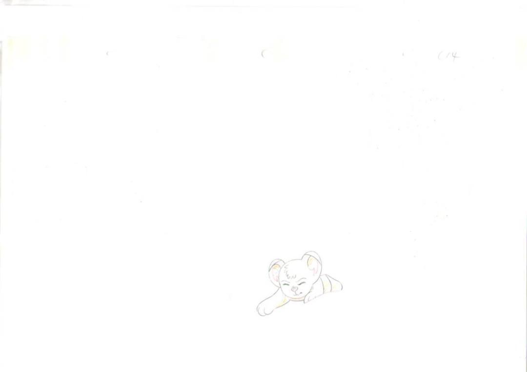 ジャングル大帝 セル画 4枚セット 05 ♯ 原画 動画 レイアウト ジャングル大帝 セル画 4枚セット 05 ♯ 原画 動画 レイアウト