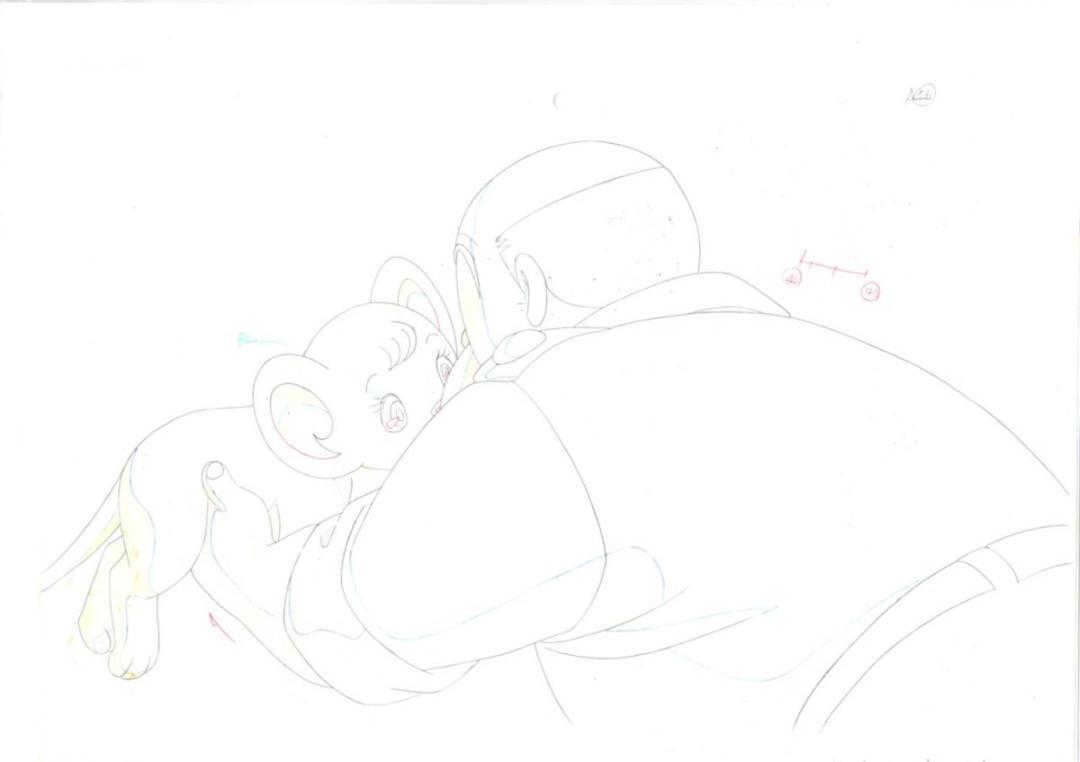 ジャングル大帝 セル画 4枚セット 06 ♯ 原画 動画 レイアウト ジャングル大帝 セル画 4枚セット 06 ♯ 原画 動画 レイアウト