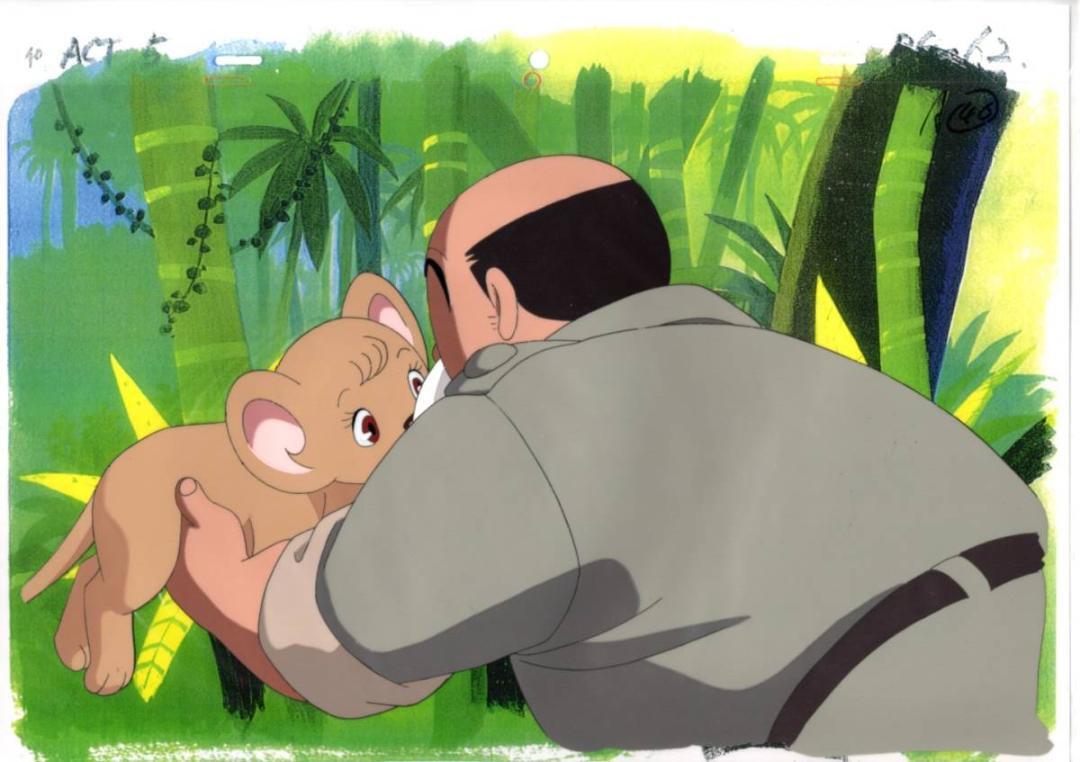 ジャングル大帝 セル画 4枚セット 06 ♯ 原画 動画 レイアウト ジャングル大帝 セル画 4枚セット 06 ♯ 原画 動画 レイアウト