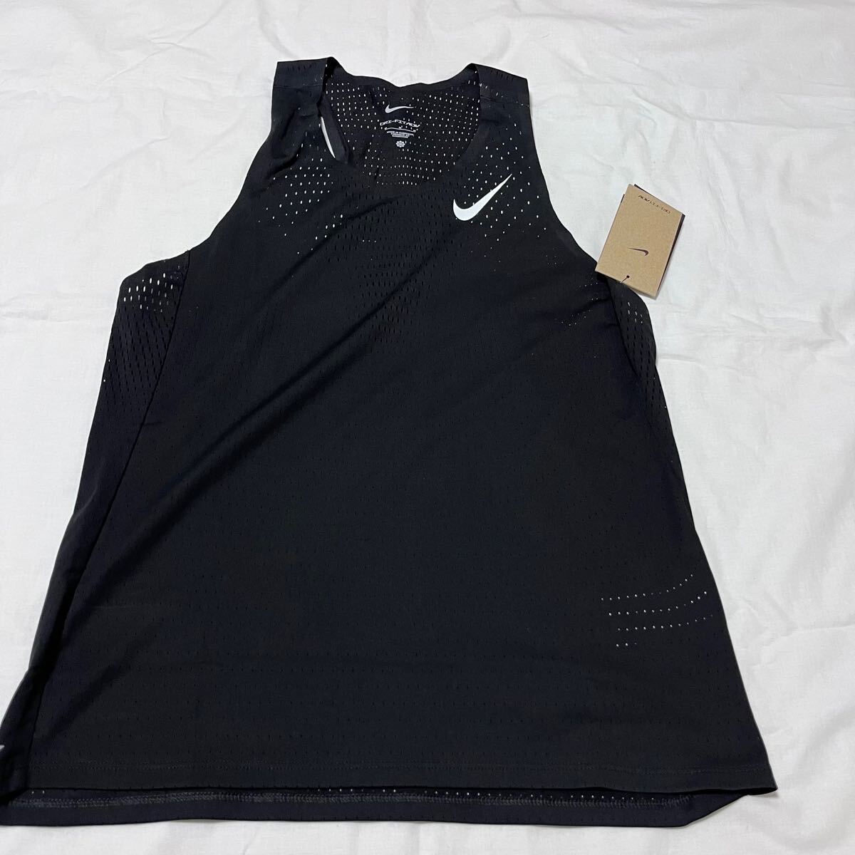 NIKE ナイキ　aeroswift エアロスイフト シングレット　タンクトップ ランニング　マラソン　陸上競技　陸上部　ランニングウェア M K3