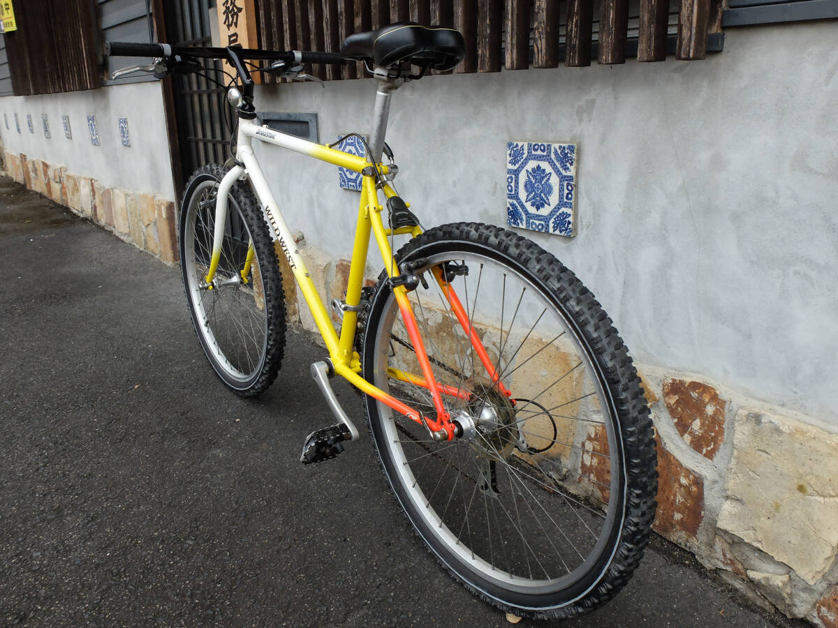 90’s OLD MTB　WildWest ブリヂストン　マウンテンバイク WildWest マウンテンバイク レトロ 自転車90's OLD ブリヂストン