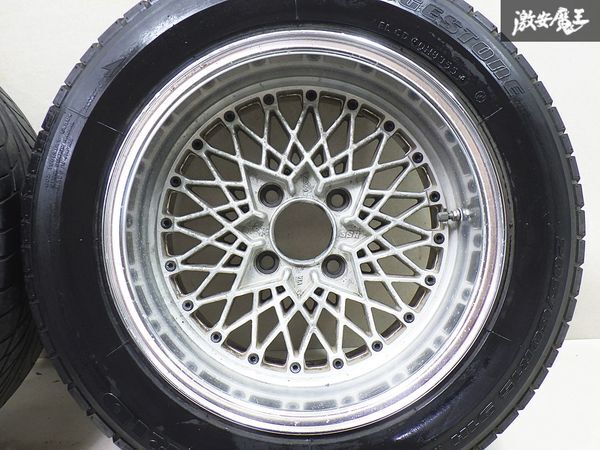 ◆希少深リム◆ SSR スターフォーミュラ メッシュ ホイール 15インチ 7.5J -5 8J -11 4穴 PCD114.3 舊車 ローレル ハコスカ ケンメリ 130Z