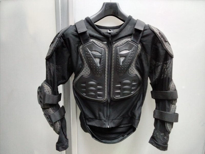 ROUGH&ROAD ラフアンドロード フルボディーガード LLサイズ REX プロテクター バイク ブラック 黒系