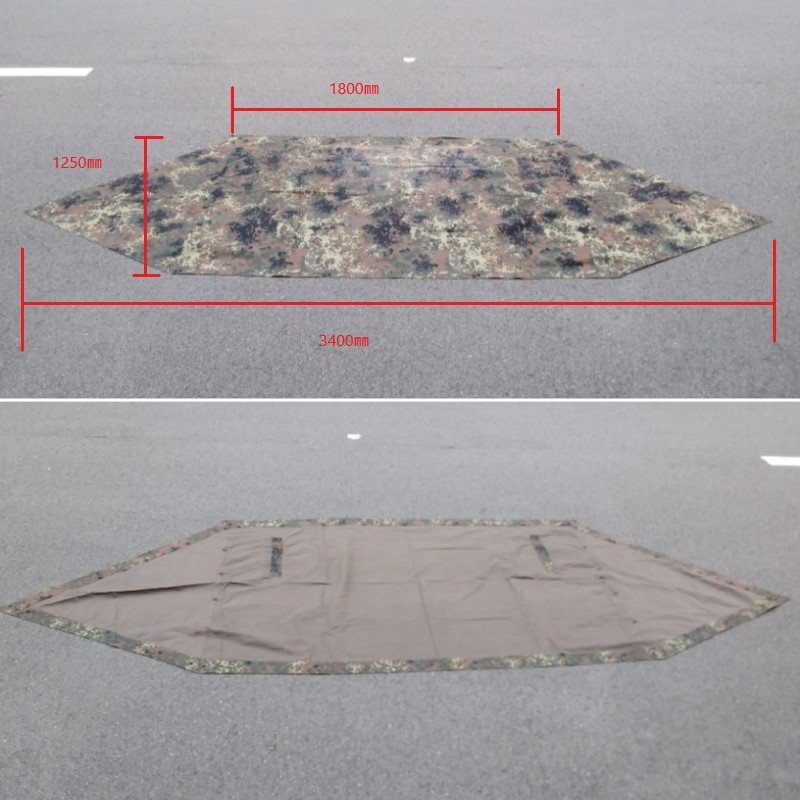9520円 ハーフシェルター 2枚 軍幕 パップテント? ペグ ロープ 9520円 ハーフシェルター 2枚 軍幕 パップテント? ペグ ロープ
