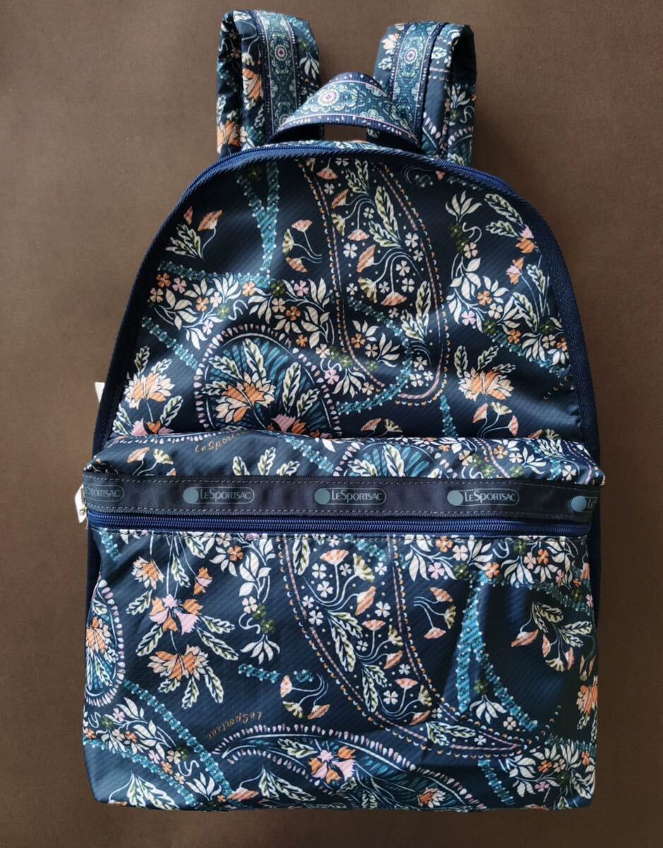 美品 LeSportsac レスポートサック リュック バックパック ペイズリー レスポートサック ペイズリー柄 リュック バックパック|Yahoo