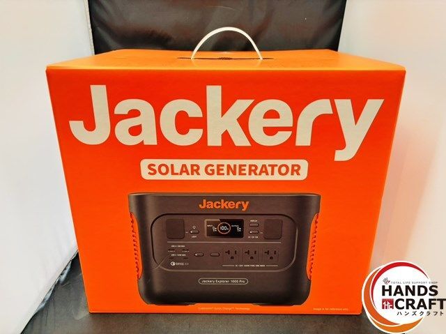 △【未使用/未開封】 Jackery ジャクリ ポータブル電源 1000pro 高速充電 定格出力1000W BMS搭載 非常用電源 キャンプ 車中泊 防災