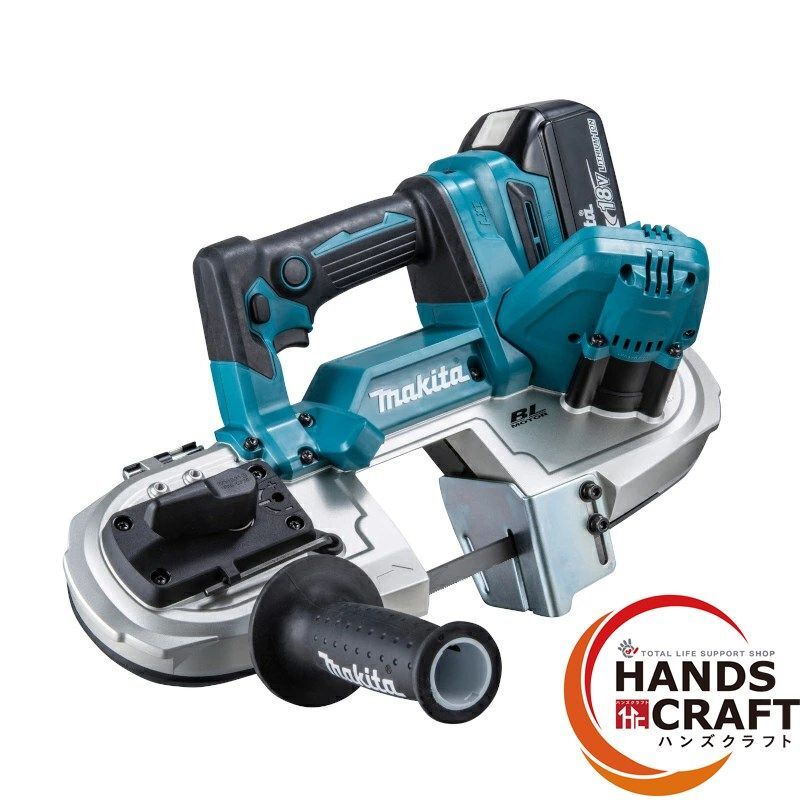 ●【未使用品】makita　マキタ　PB183DRGX ポータブルバンソー　バッテリ2個＋充電器付　φ60−100ｍｍ