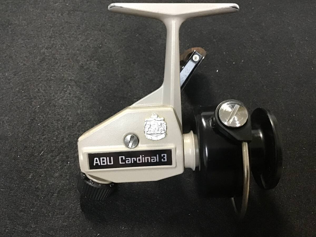 ABU Cardinal 3 iosファクトリー ウッドノブ ラインローラー ABU Cardinal 3 iosファクトリー ウッドノブ ラインローラー