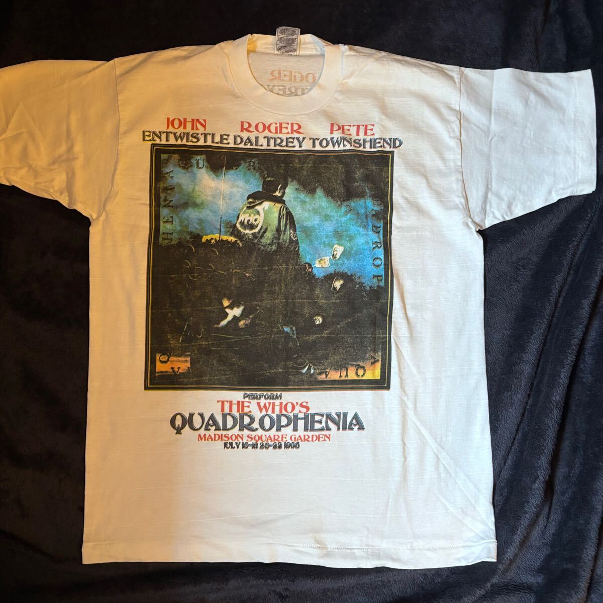 THE WHO QUADROPHENIA 1996 Madison Square Size L Vintage THE WHO QUADROPHENIA 1996 Madison Square Size L Vintage