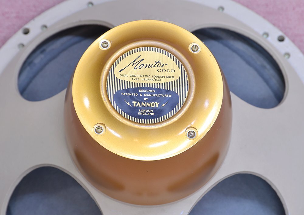 TANNOY Rectangular York Monitor Gold LSU/HF/15/8 speaker TANNOY Rectangular York Monitor Gold LSU/HF/15/8 speaker