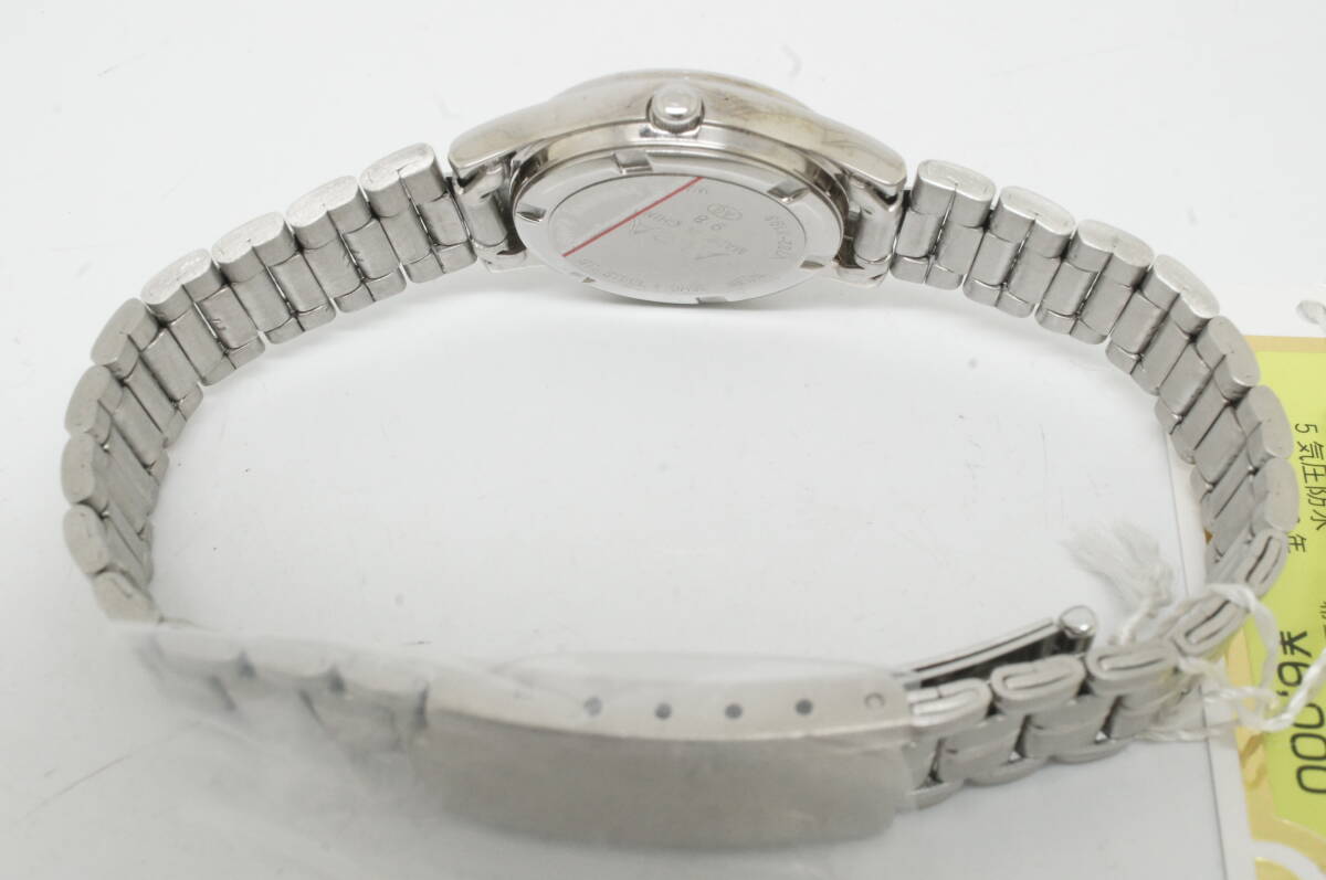 J66●作動良好 未使用デッドストック SEIKO セイコー ALBA アルバ V782-X198 デイト レディース腕時計 シルバー お灑落 クォーツ