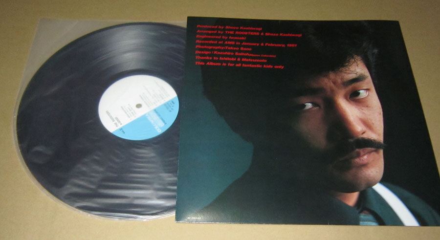 LP ザ・ルースターズ THE ROOSTERS a-GOGO 帯付き○○大江慎也