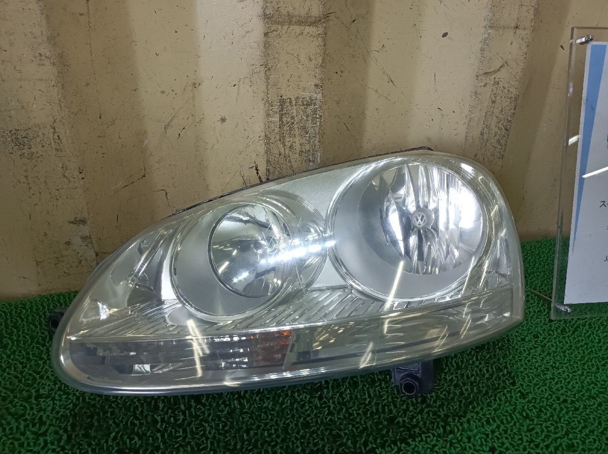 VW 左 ヘッドライト ジェッタ GH-1KBLX, 2007 #hyj NSP185386