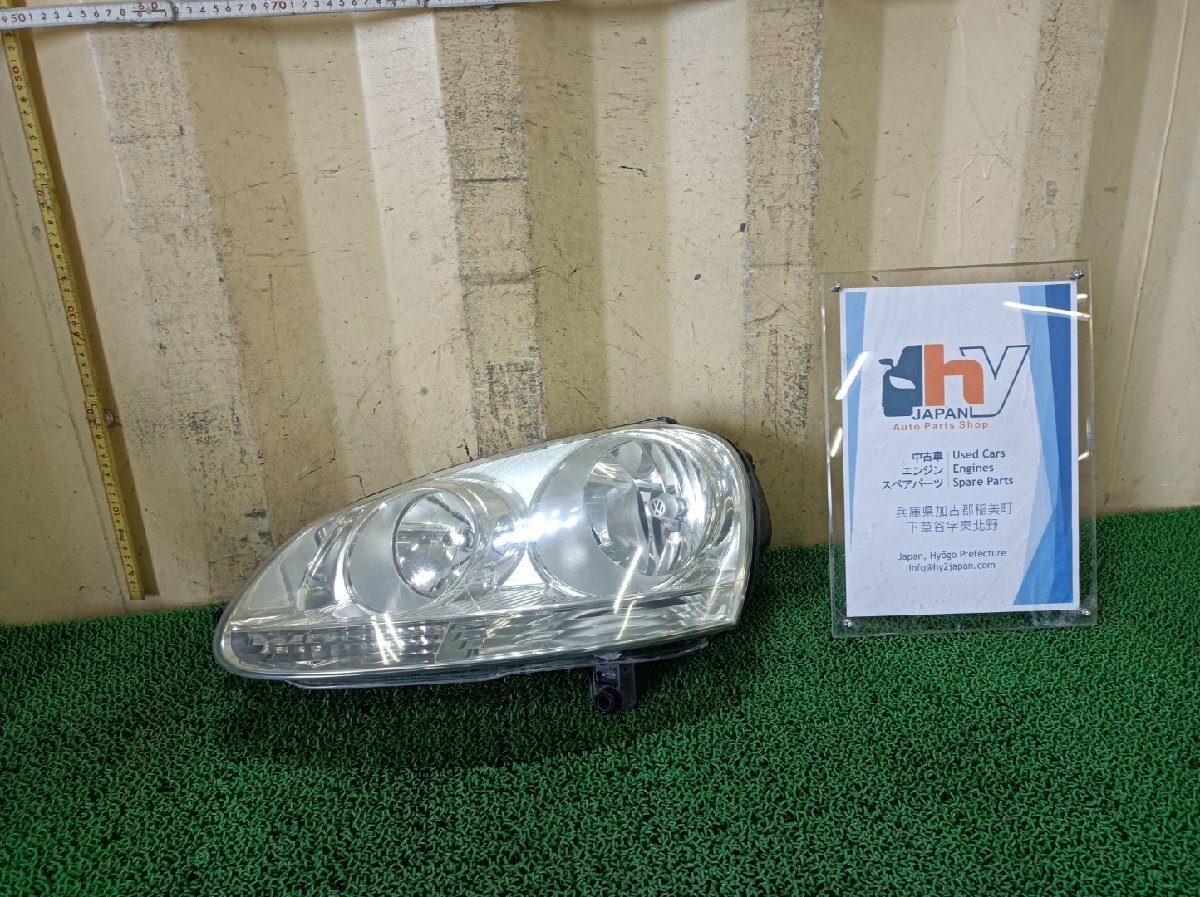 VW 左 ヘッドライト ジェッタ GH-1KBLX, 2007 #hyj NSP185386