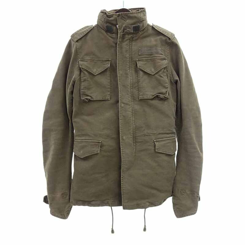【特別価格】AKM M65 COLD WEATHER ミリタリー フィールド ジャケット カーキ サイズ メンズ-