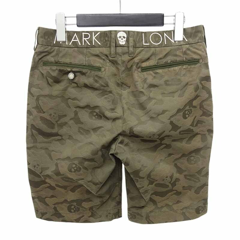 [ special price ]MARKLONA Golf Skull duck Jaguar do shorts short pants khaki size men's S