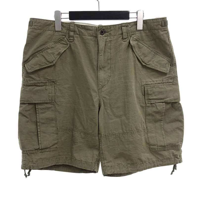 【特別価格】POLO RALPH LAUREN カーゴ コットン ハーフ パンツ カーキ サイズ メンズ34