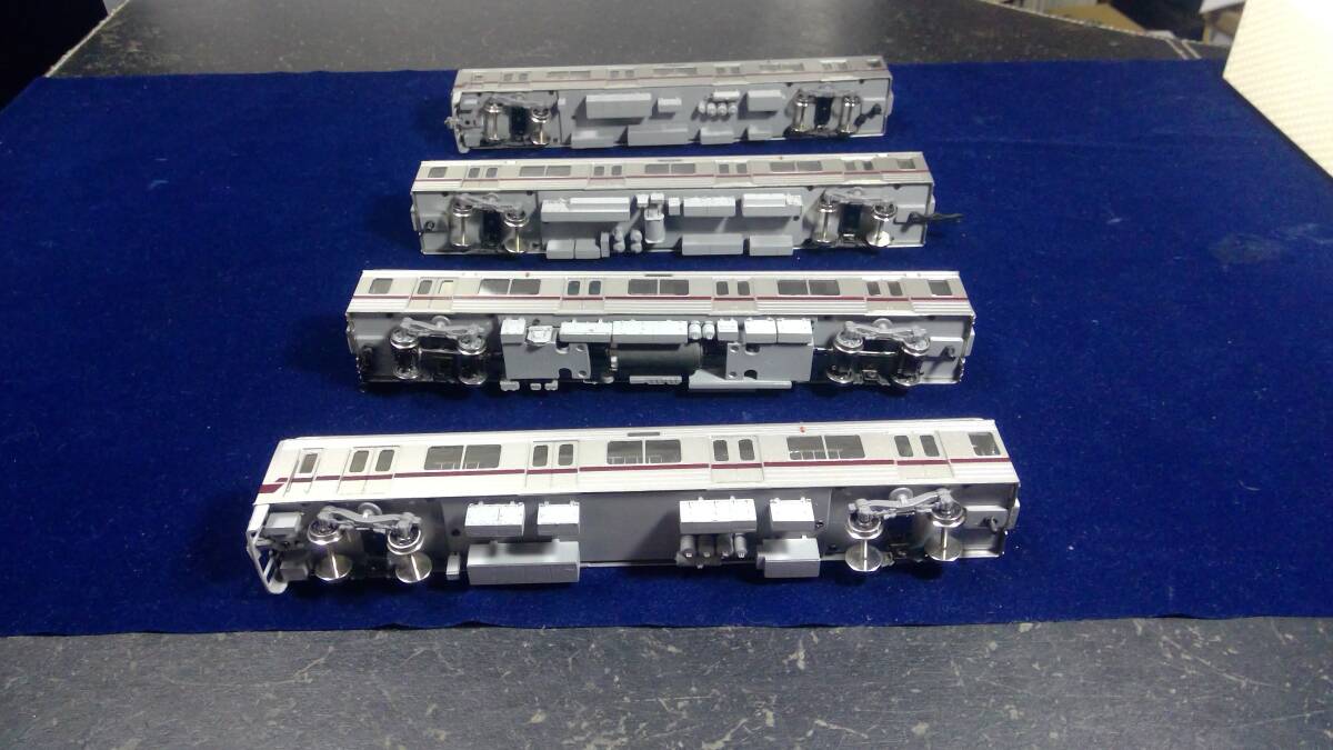 ワム 東武鉄道30000系 6両 MPギア 1/80 16.5ミリ 当工房特製完成 ワム 東武鉄道30000系 6両 MPギア 1/80 16.5ミリ 当工房特製完成