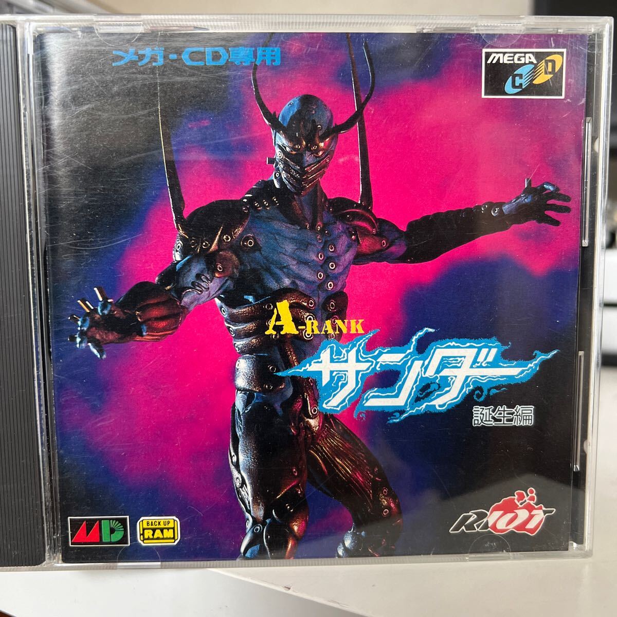 セガメガドライブ メガCD用ソフト『Aランクサンダー』帯付き セガメガドライブ メガCD用ソフト『Aランクサンダー』帯付き