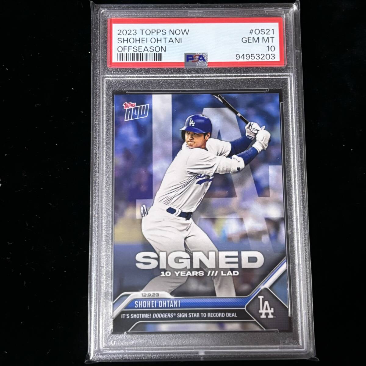 PSA 10 2023 Topps Now OS-21 Shohei Ohtani 大谷 翔平 鑑定品 |MLB PSA 10 2023 Topps Now OS-21 Shohei Ohtani 大谷 翔平 鑑定品 |MLB