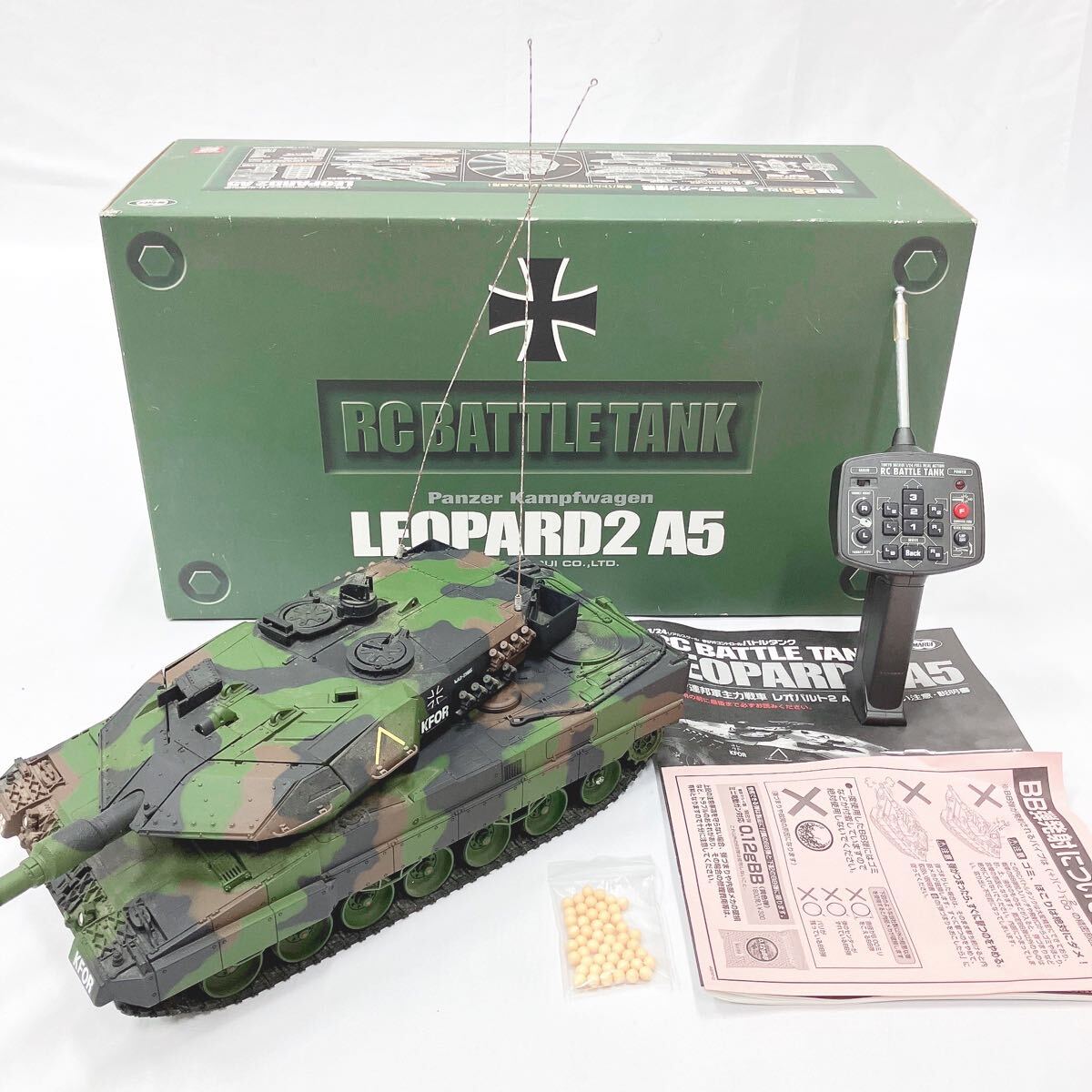 東京マルイMARUI 戦車ラジコン LEOPARD2 A5 Yahoo!オークション - 東京マルイ RCラジコン バトルタンク
