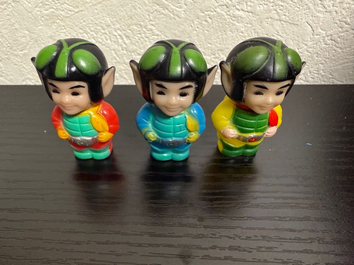 非公認】とんねるず 仮面ノリダー3種類セット ソフビ 昭和レトロ