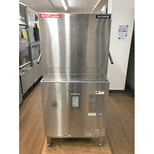 【業(yè)界最長1年保証】食器洗浄機ドアタイプ 中西制作所 GHA-8S-2 業(yè)務用 中古/送料無料