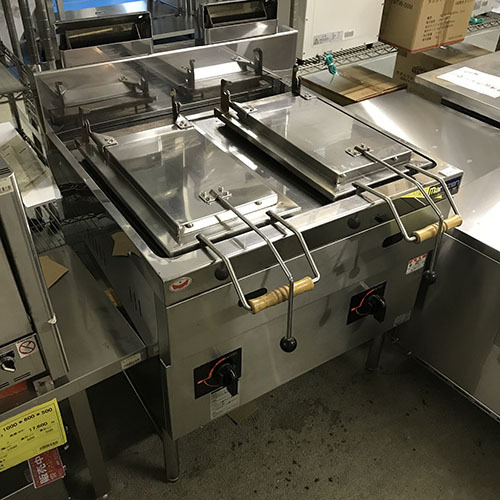 餃子焼機 マルゼン MGZS-087WB プロパンガス 業務用 中古/送料別途見積