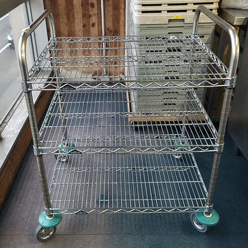 エレクター キャスター付き 業務用 中古/送料別途見積