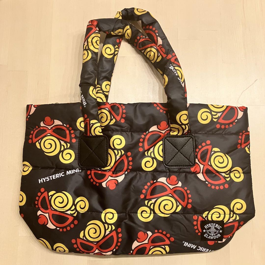 HYSTERIC MINI ヒステリックミニ キルティングバッグ ブラック HYSTERIC MINI ヒステリックミニ キルティングバッグ ブラック