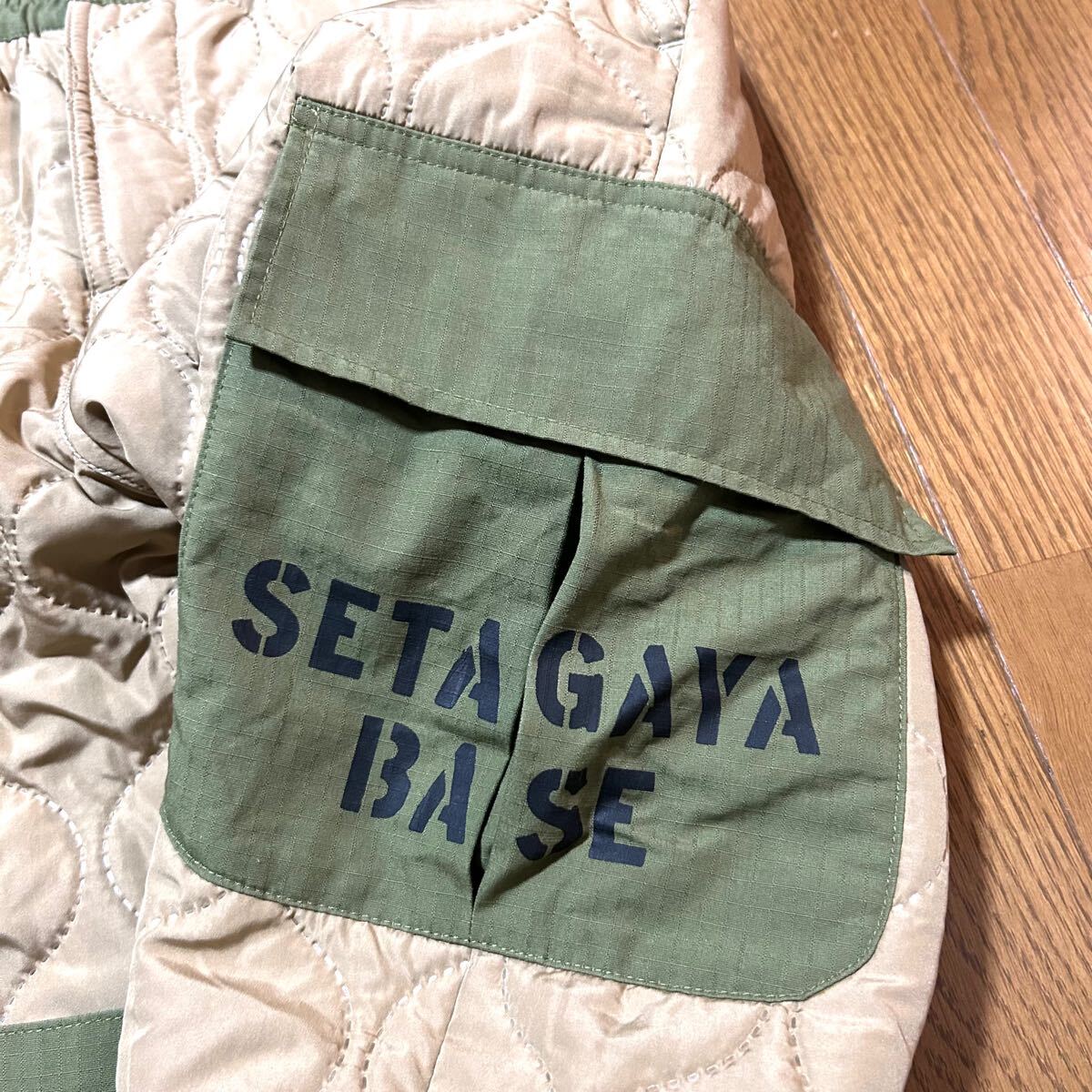 Mサイズ 所ジョージ 世田谷ベース SEAF古着キルティングカーゴ Mサイズ 所ジョージ 世田谷ベース SEAF古着キルティングカーゴ